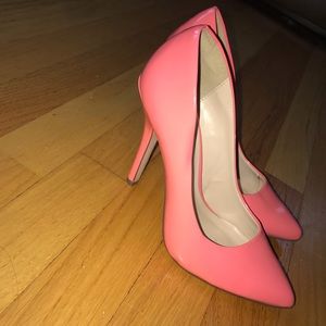 Hot pink heels